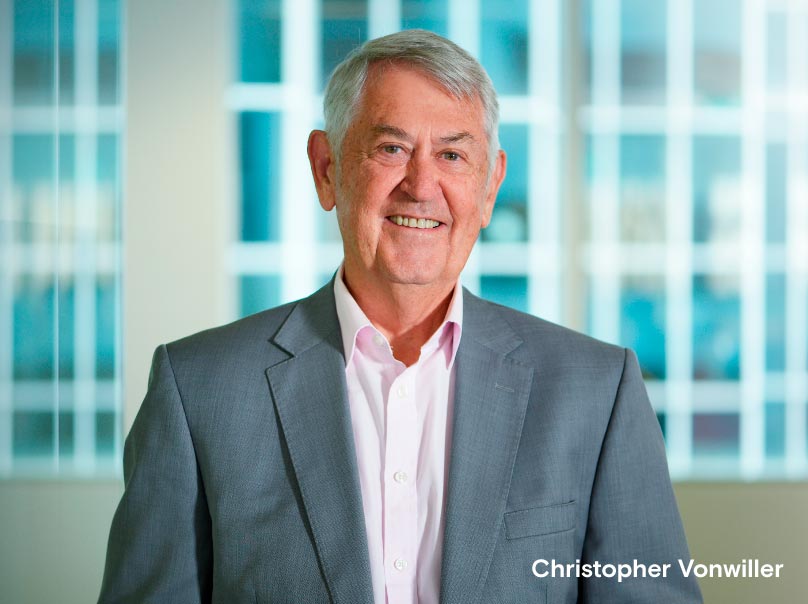 Chris Vonwiller chairmain