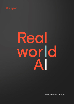 Appen 2020 Annual Report cover